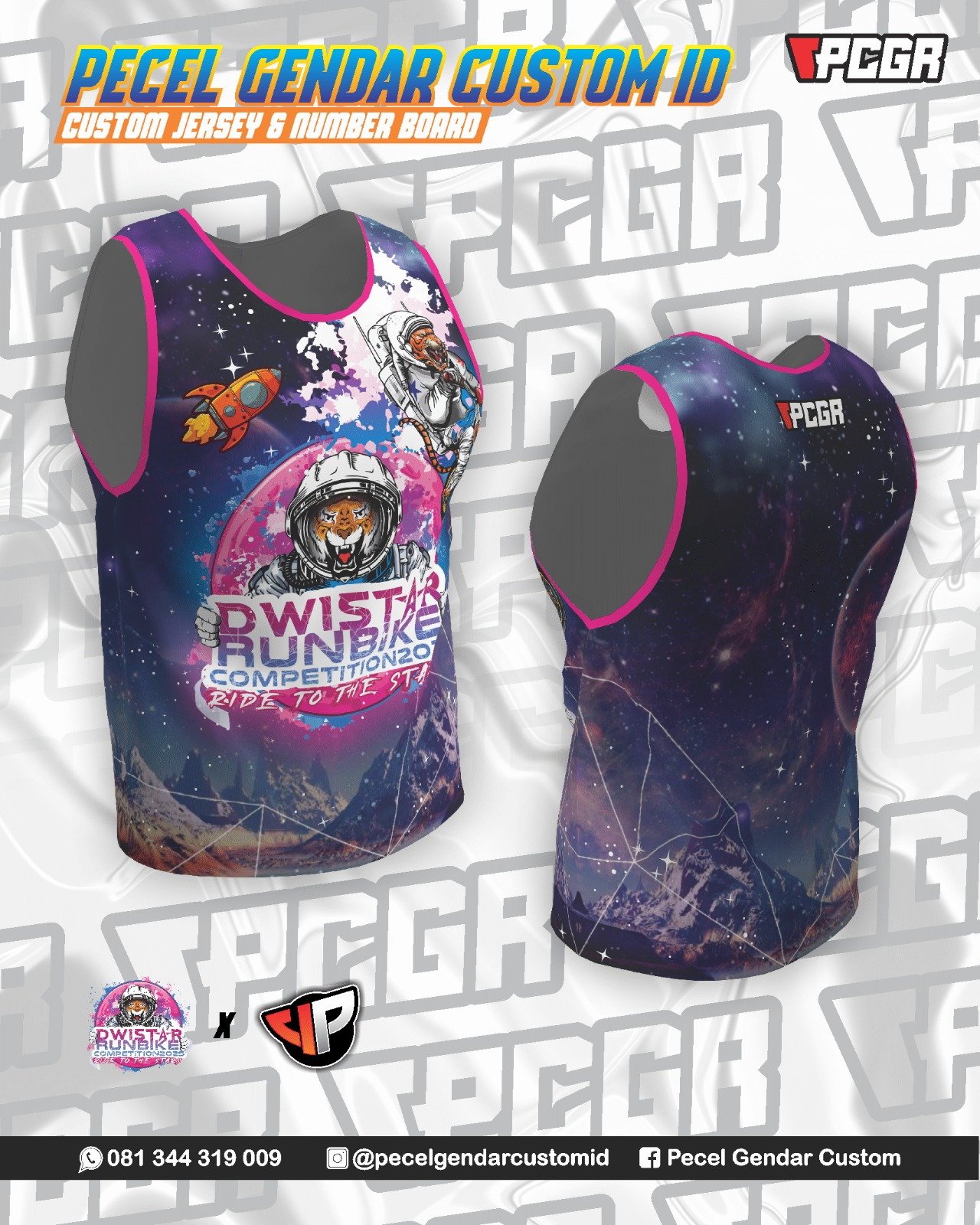 Jadi yang tercepat bukan cuma di lintasan — 200 pendaftar pertama bakal dapet rompi eksklusif DWISTAR RunBike 2025!